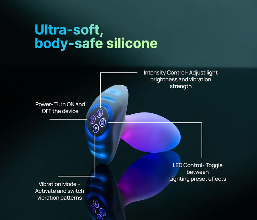Illumination The Plug - App-Controlled LED Light Up Glow - VALGINA.com