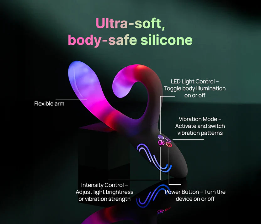 Illumination The Rabbit - App-Controlled LED Light Up Glow - VALGINA.com