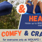 Inflatable couch lounger chair color options for backpacking and outdoor use - ValGina.com