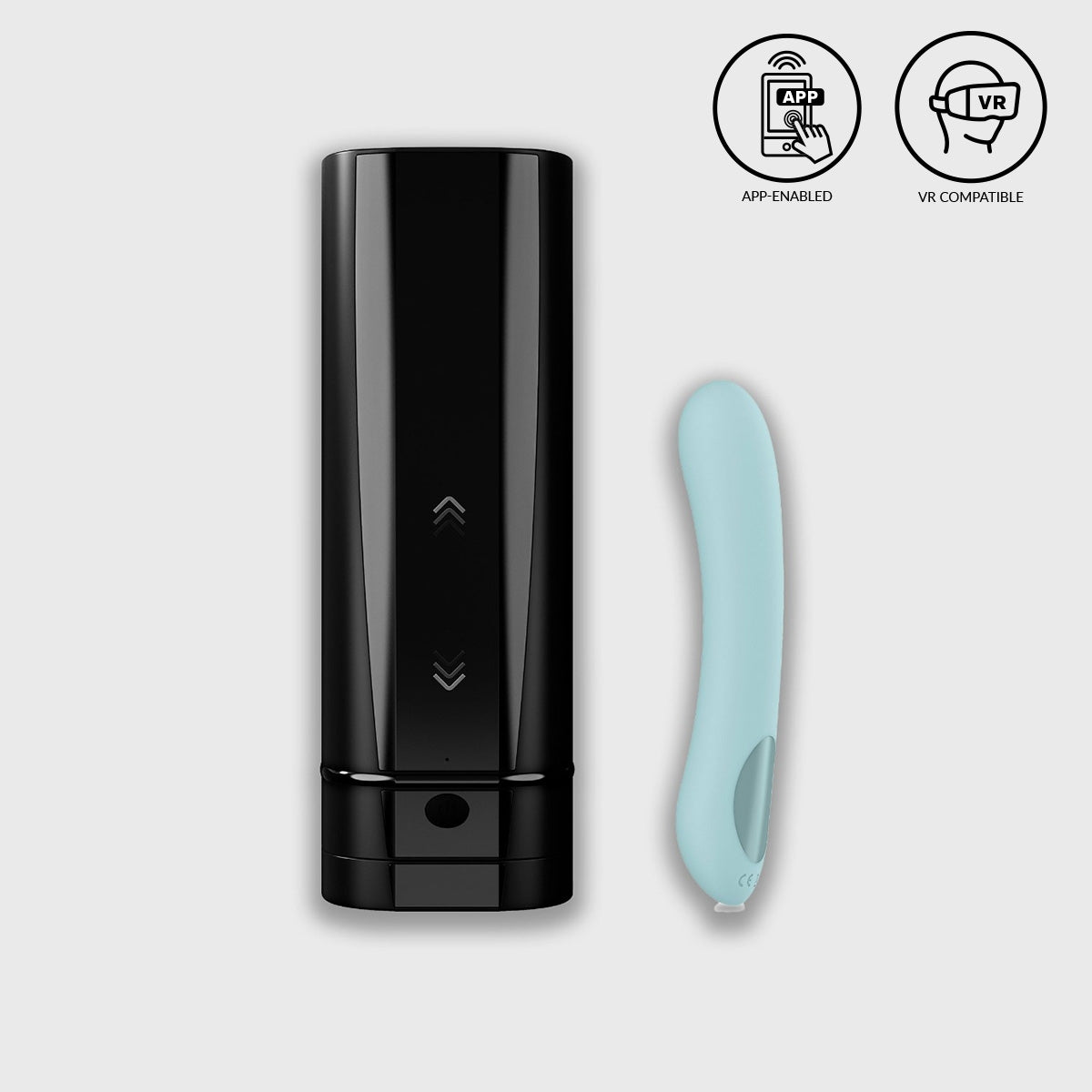 Syncs Together! - Kiiroo Onyx+ and Pearl2+ VR Compatible - Couple Set - NEW!
