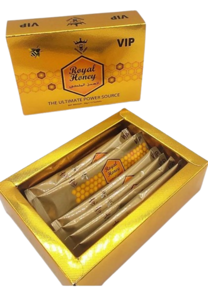 kingdom royal honey packets 3 pack or 12 pack for men couples in the mood www.VALGINA.com 