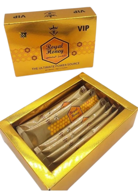 kingdom royal honey packets 3 pack or 12 pack for men couples in the mood www.VALGINA.com 