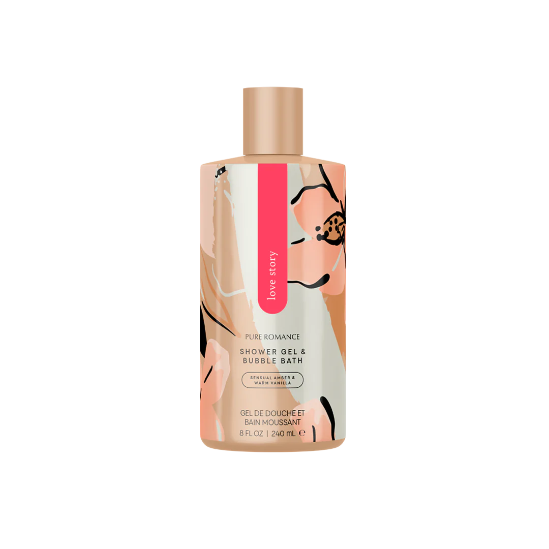 Pheromone Shower Gel & Vaginal Wash & Bubble Bath - Love Story - IN STOCK - 12 LEFT! - Pure Romance
