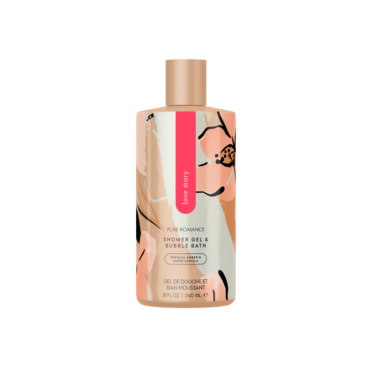 Pheromone Shower Gel & Vaginal Wash & Bubble Bath - Love Story - 27 LEFT!