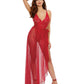 Enchanted Bloom Teddy with Removable Tulle Skirt Lingerie - Red Mosaic - VALGINA.com