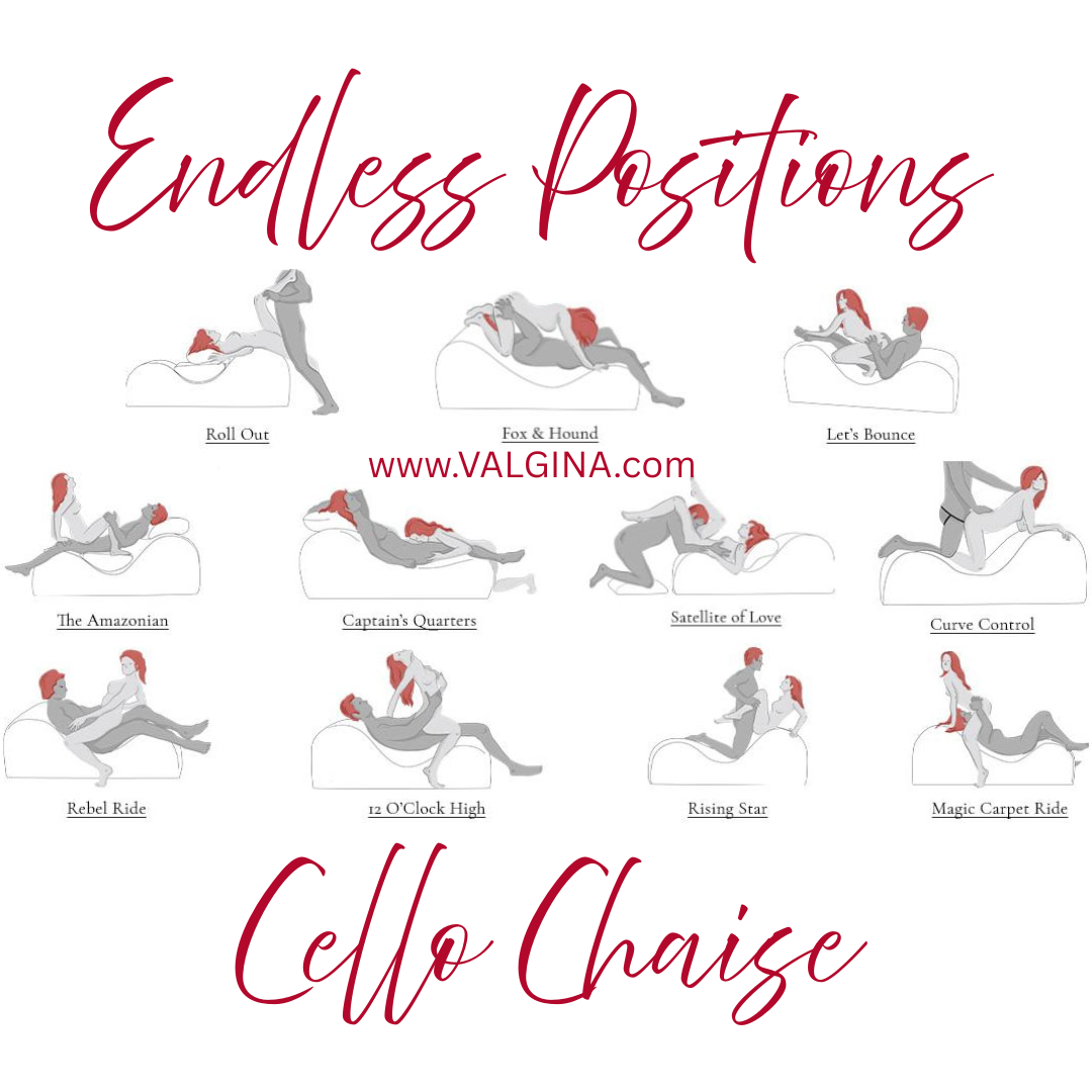 Cello Chaise - Sculpted Intimacy Lounger | Standard & Valkyrie | ValGina - VALGINA.com