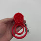 Rose Couples C Ring Red Flower Cock Ring video
