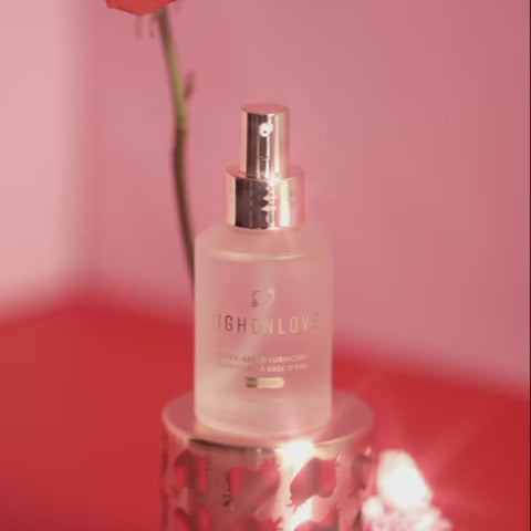 Water Based Lubricant HighOnLove® – Hemp-Infused, Silky Smooth & Vegan - NEW! hemp water based personal lube lubricant moisturizer by highonlove www.VALGINA.com 