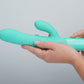 Deep Desire - Real Feel Thrusting Dual Rabbit - Teal or Rose Gold