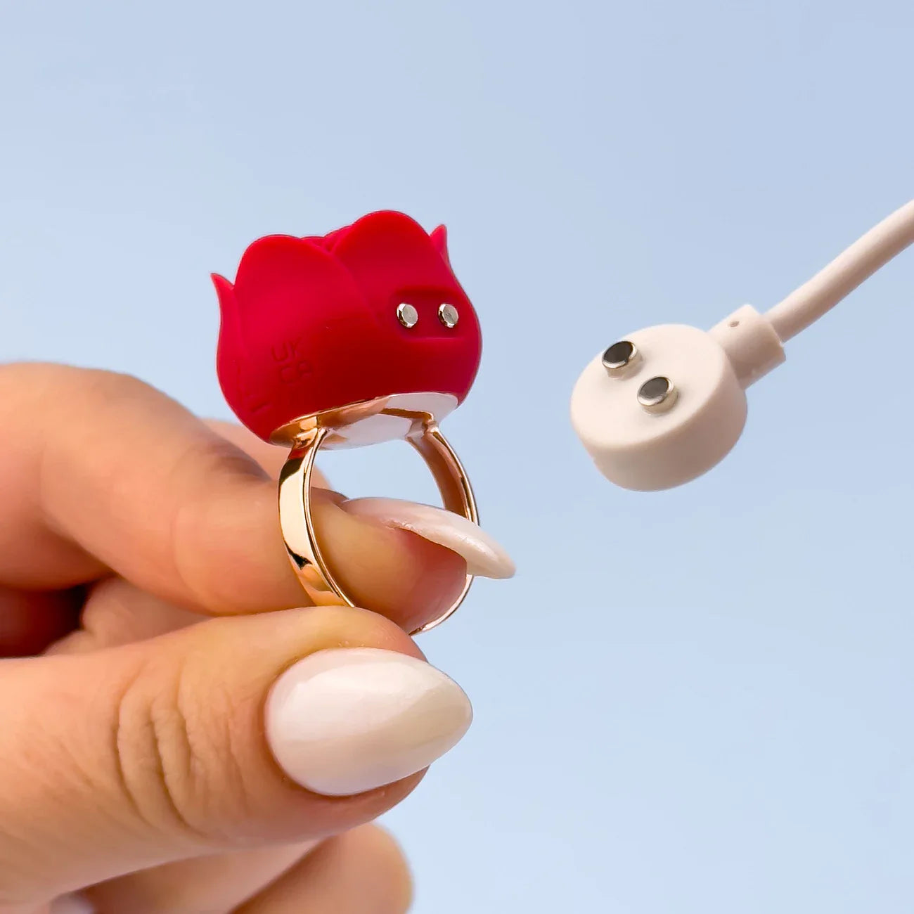 Rose Finger Ring Vibe - VALGINA.com
