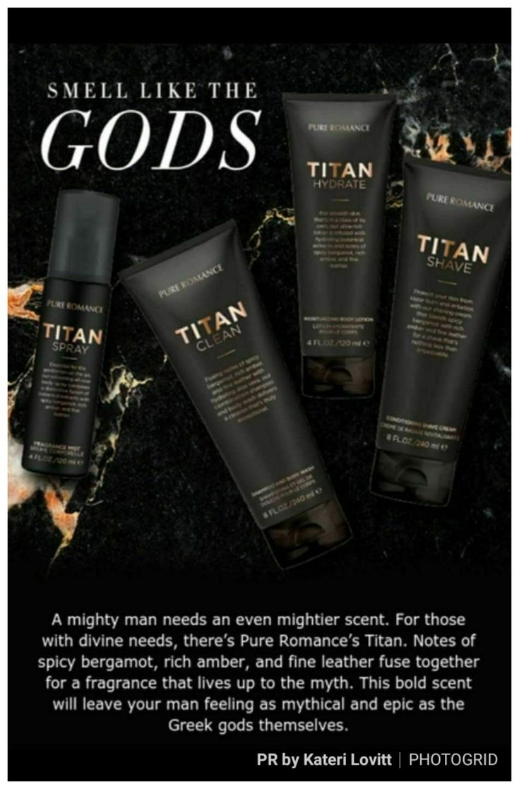 Titan Clean pheromone 2-in-1 shampoo and body wash