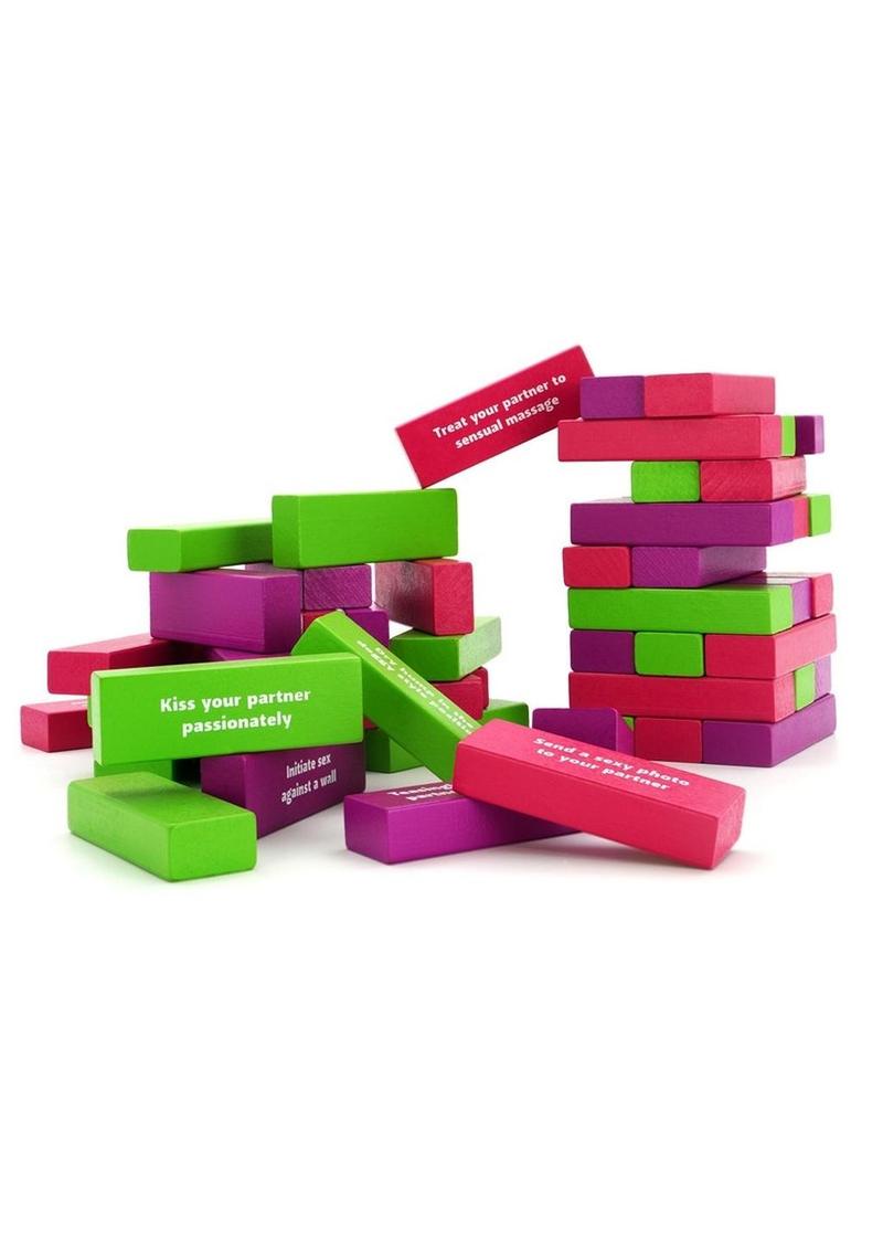 Couples Tower of Pleasure Game – flirty stacking game for date night, VALGINA.com