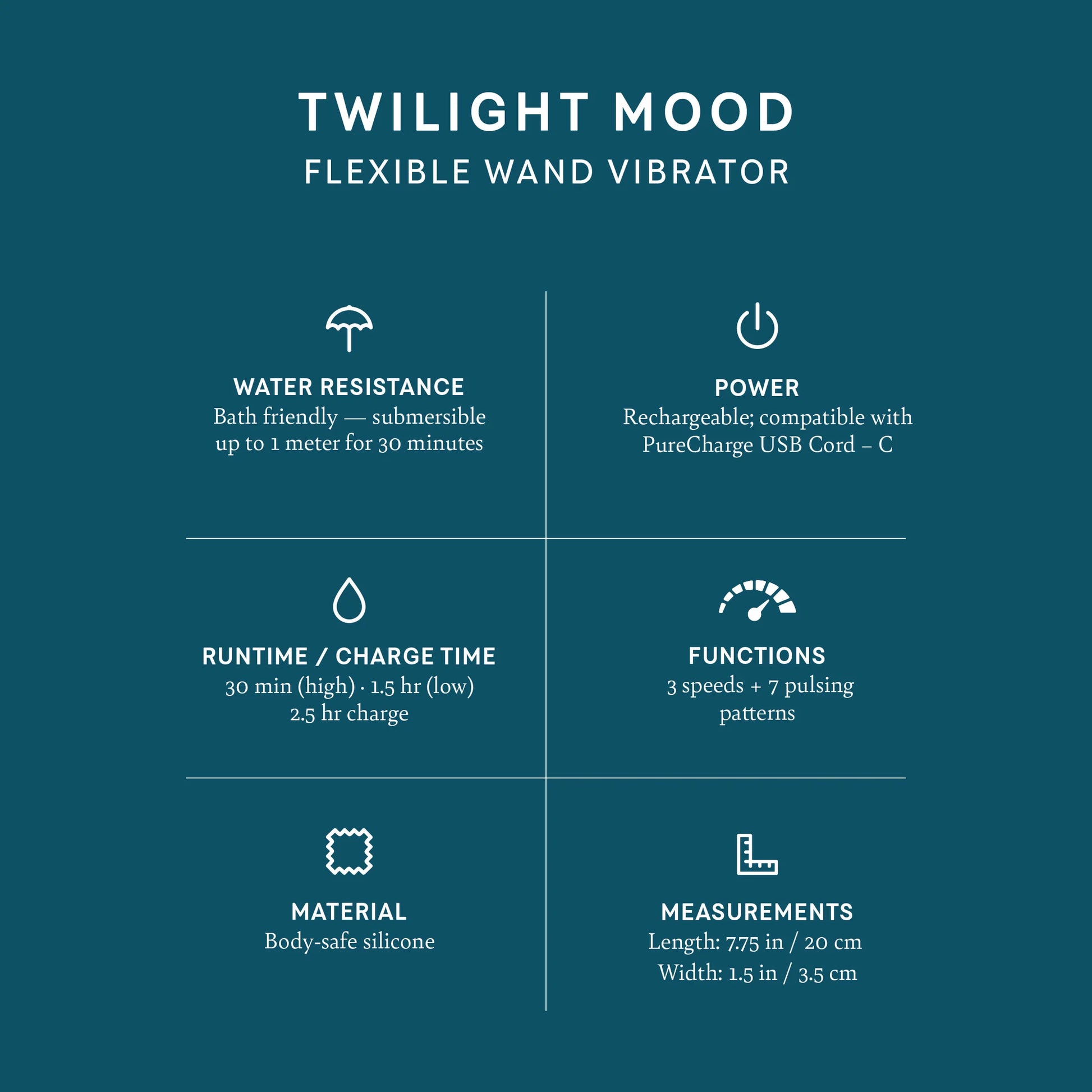 Twilight Mood - Bendable Bestie Flexible Couples Toy - Pure Romance VALGINA.com Twilight Mood - Bendable Bestie Flexible Couples Toy - Pure Romance VALGINA.com