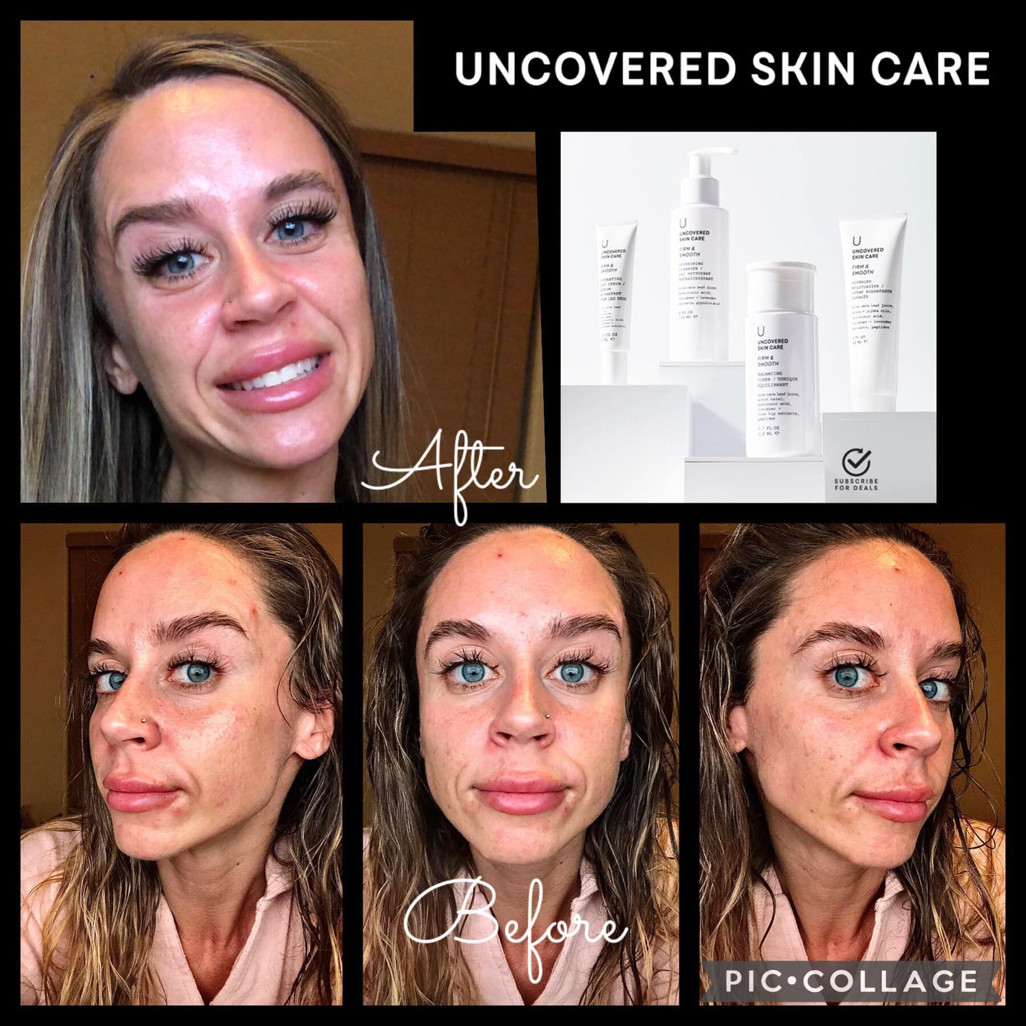 Firm & Smooth Daily Facial Essentials - 1 LEFT!