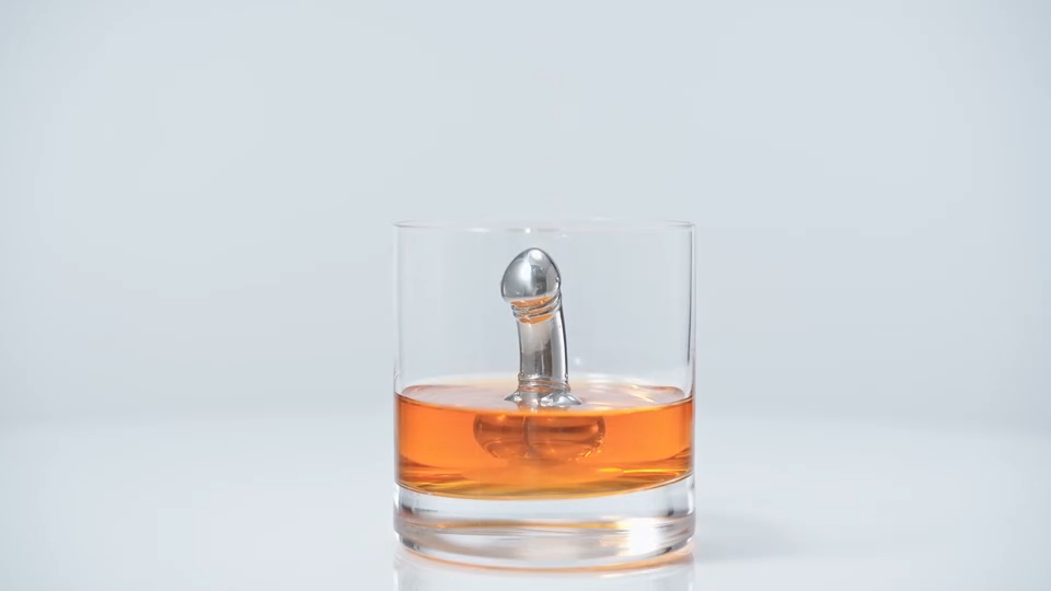 Wine or Whiskey Chiller Pecker - Funny Cocktail Gift