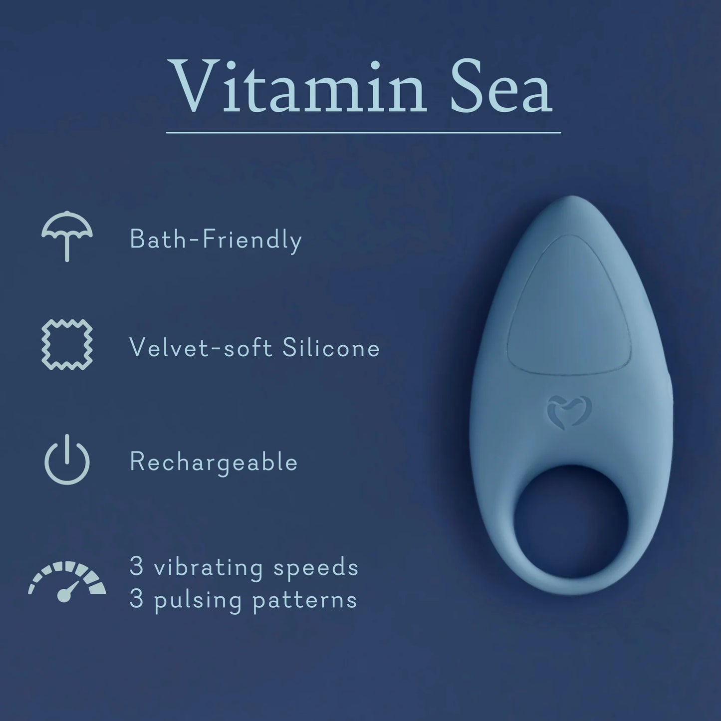 Vitamin Sea - Best Selling Couples Ring -IN STOCK - 35 LEFT! - pure romance VALGINA.com