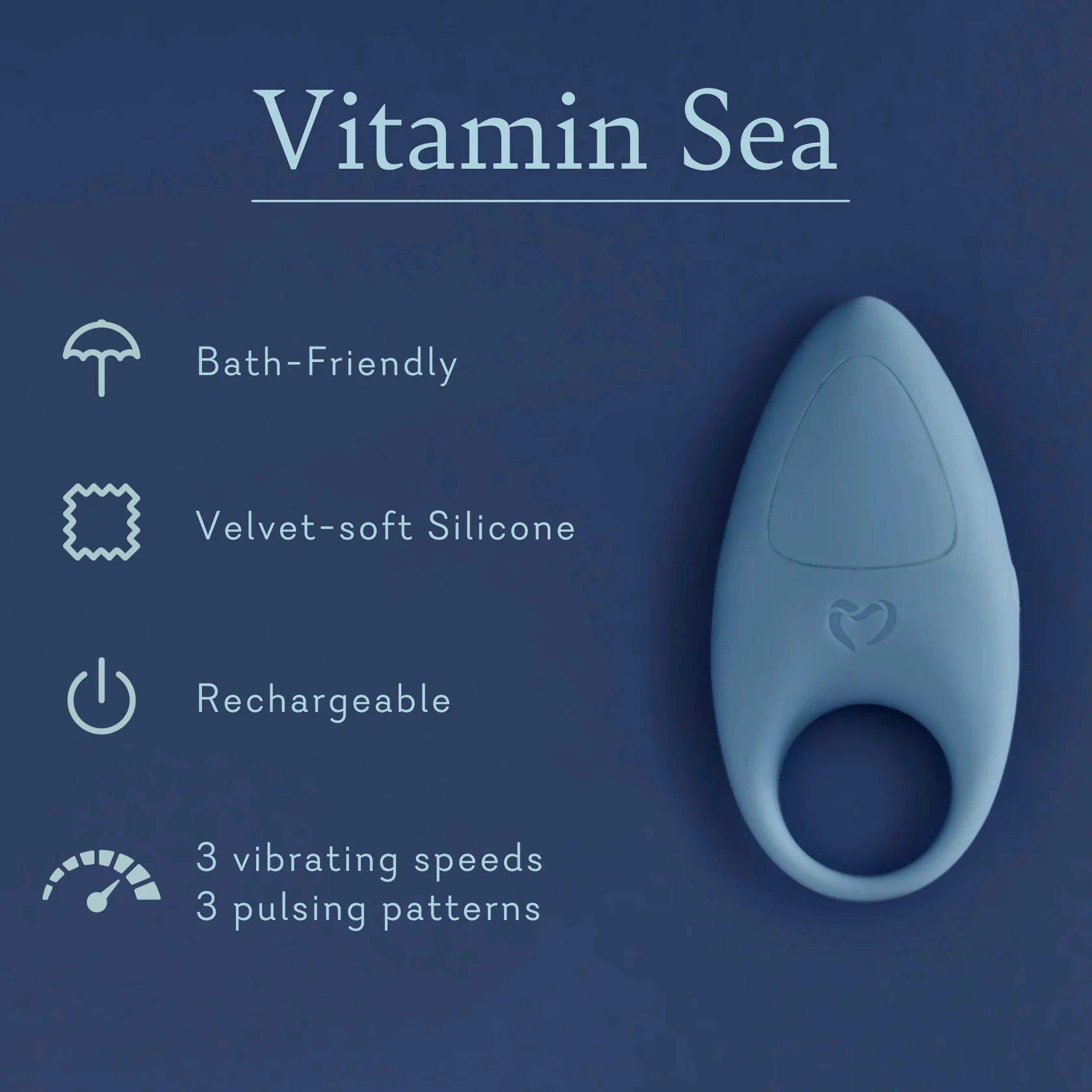 Vitamin Sea - Best Selling Couples Ring -IN STOCK - 35 LEFT! - pure romance VALGINA.com