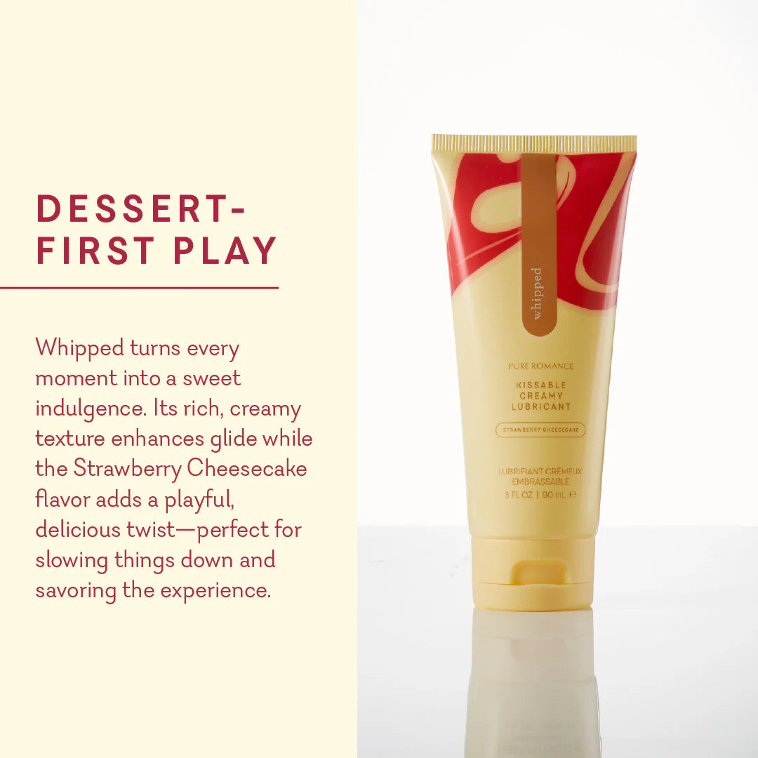 Whipped Creme - Cream Personal Lubricant - Strawberry Cheesecake VALGINA.com Whipped Creme - Cream Personal Lubricant - Strawberry Cheesecake VALGINA.com