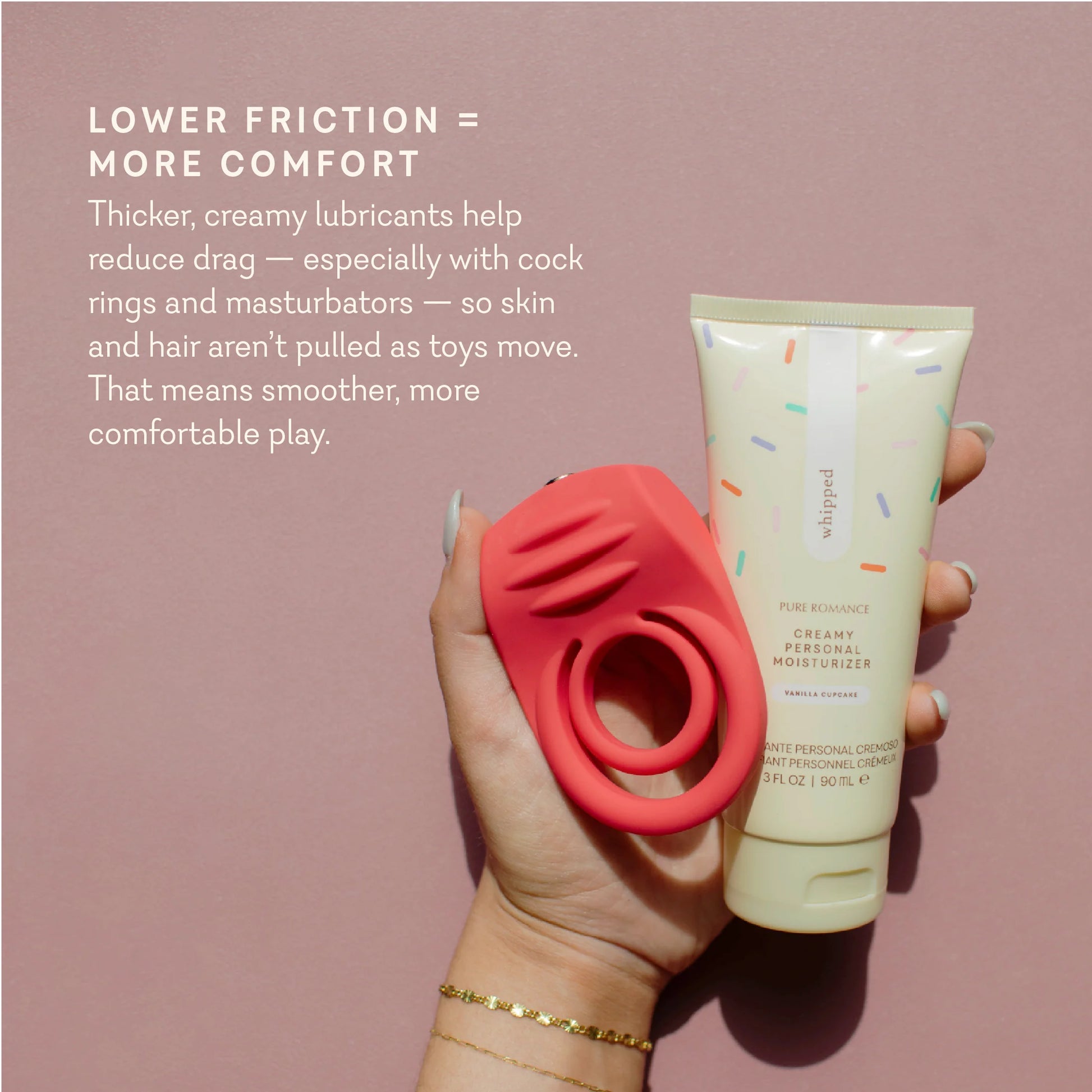 Whipped Creme - Cream Personal Lubricant - Vanilla Cupcake - 32 LEFT! - VALGINA.com