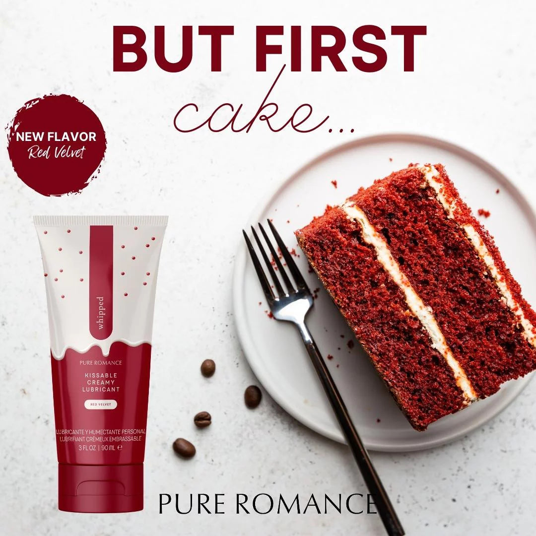 Whipped Lubricant - Red Velvet - IN STOCK - 15 LEFT! - Pure Romance