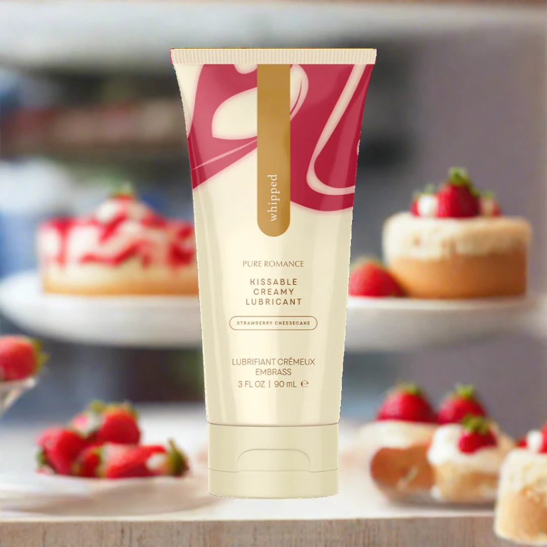 Whipped Lubricant - Strawberry Cheesecake - IN STOCK - 49 LEFT! - Pure Romance