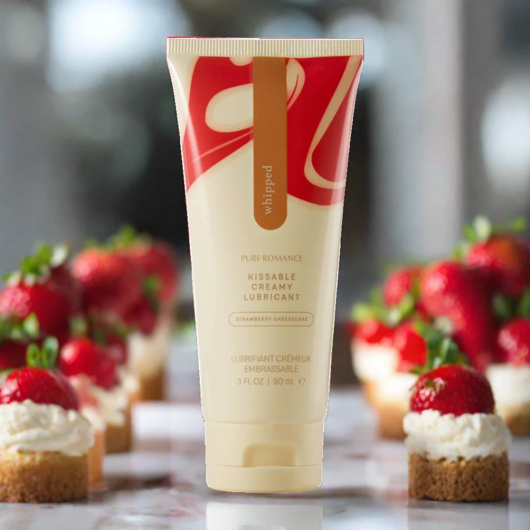Whipped Lubricant - Strawberry Cheesecake - IN STOCK - 49 LEFT! - Pure Romance