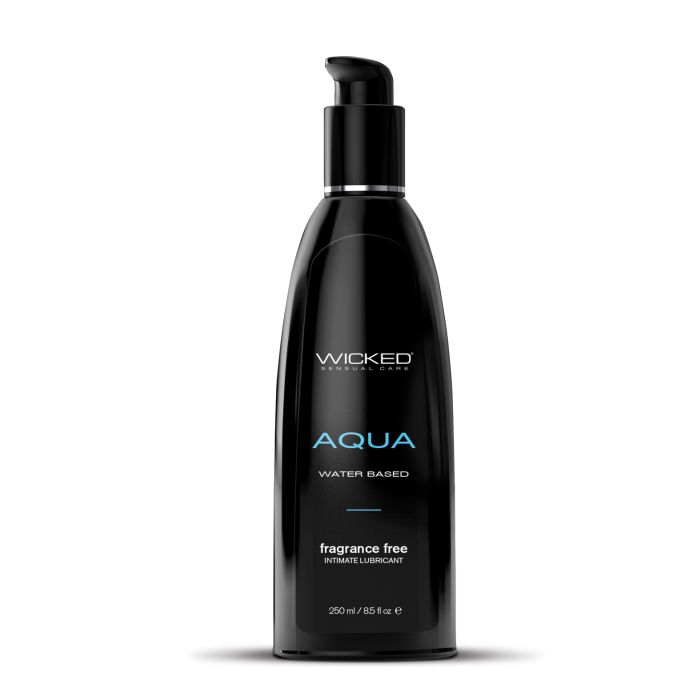 Aqua Flavored Water Based Lubricants - 8 Flavors - 4 oz or 2 oz