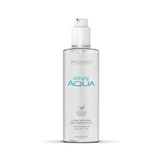 Aqua- Water-Based Personal Lubricant 4 oz.