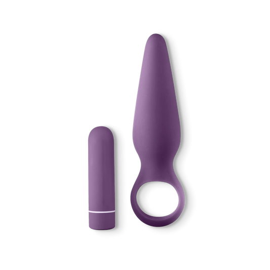 5th Base - Tapered Butt Plug with Removable Bullet - IN STOCK - 3 LEFT! - Pure Romance