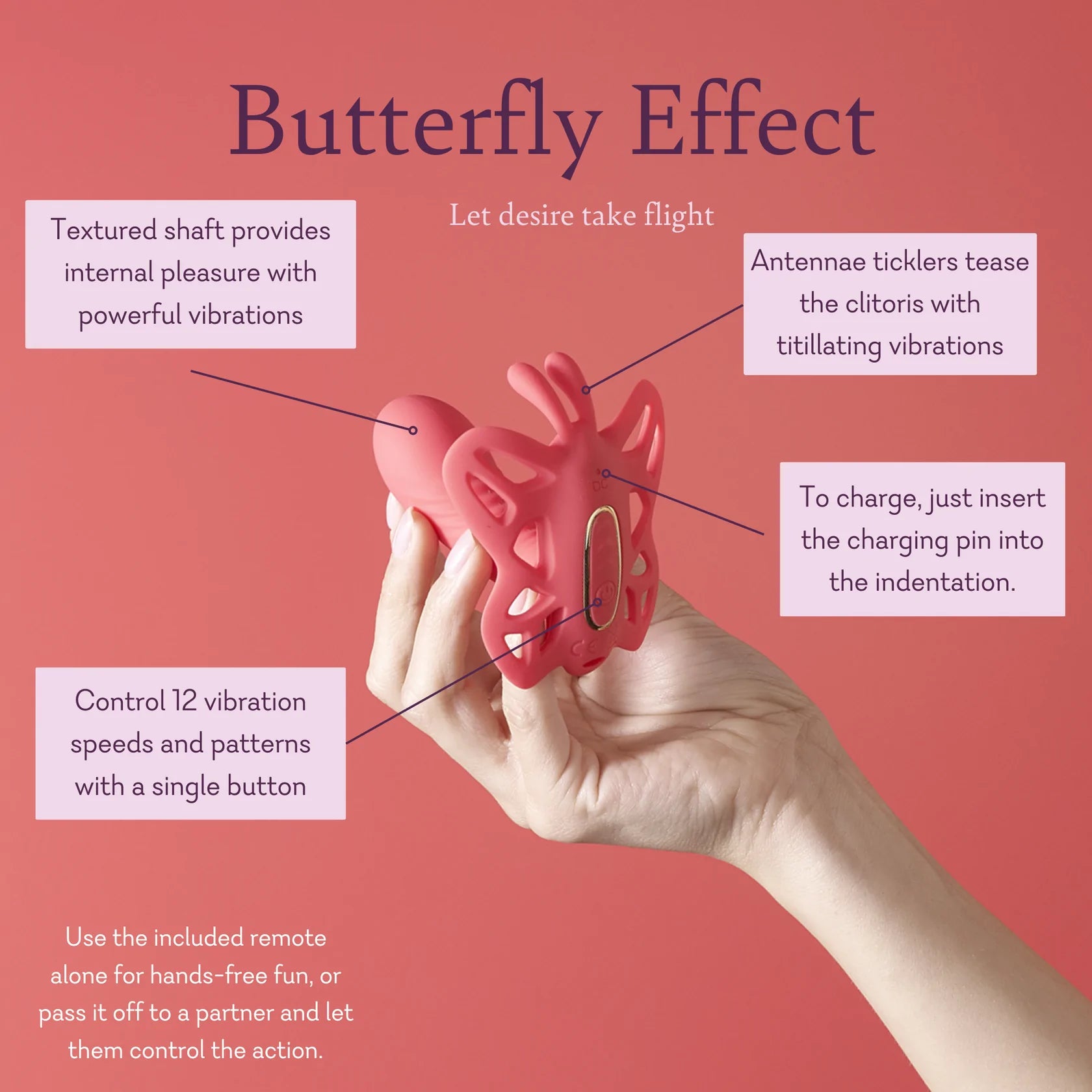Butterly Effect - Remote Controlled – VALGINA.com