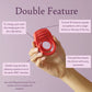 Double Feature Ring - Best Selling Couples Double Ring - IN STOCK - 18 LEFT! Pure Romance Most Popular www.VALGINA.com 