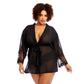 Endless Seduction - Robe & Booty Shorts Lingerie - VALGINA.com