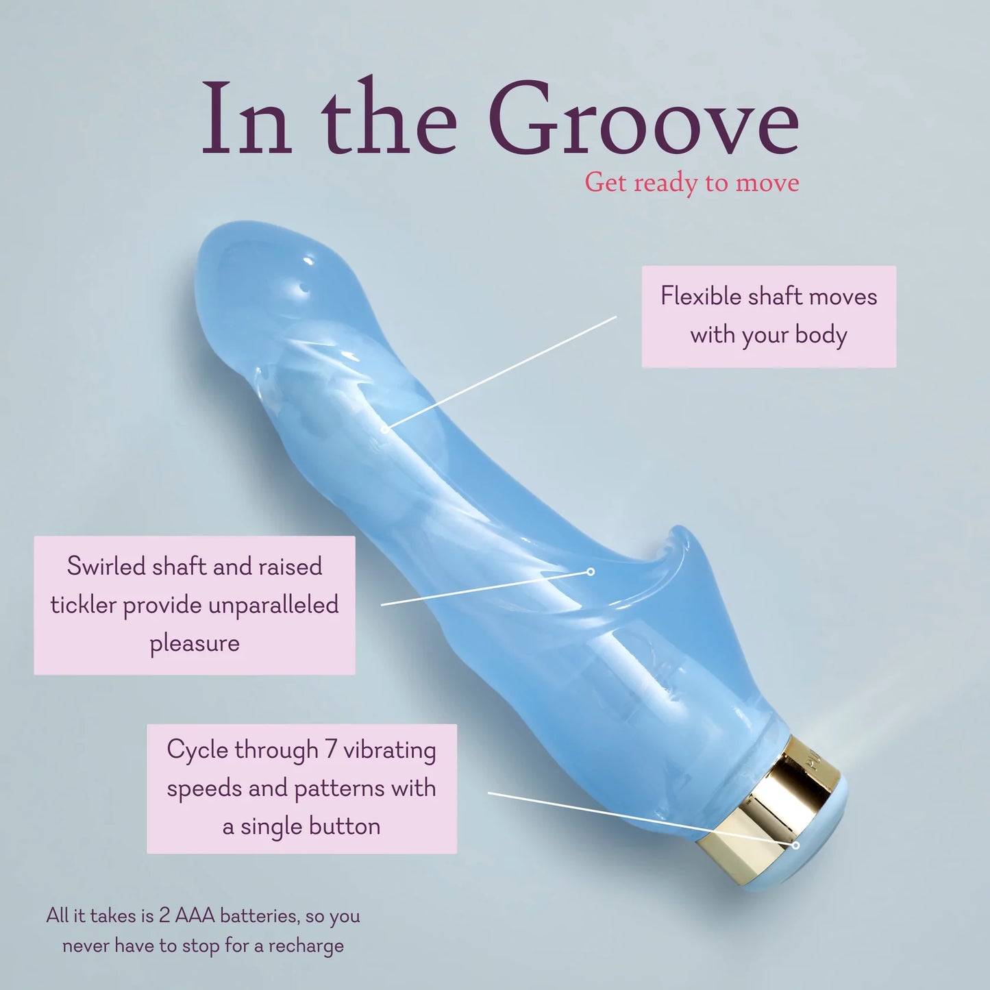In the Groove - IN STOCK - 9 LEFT! - Pure Romance