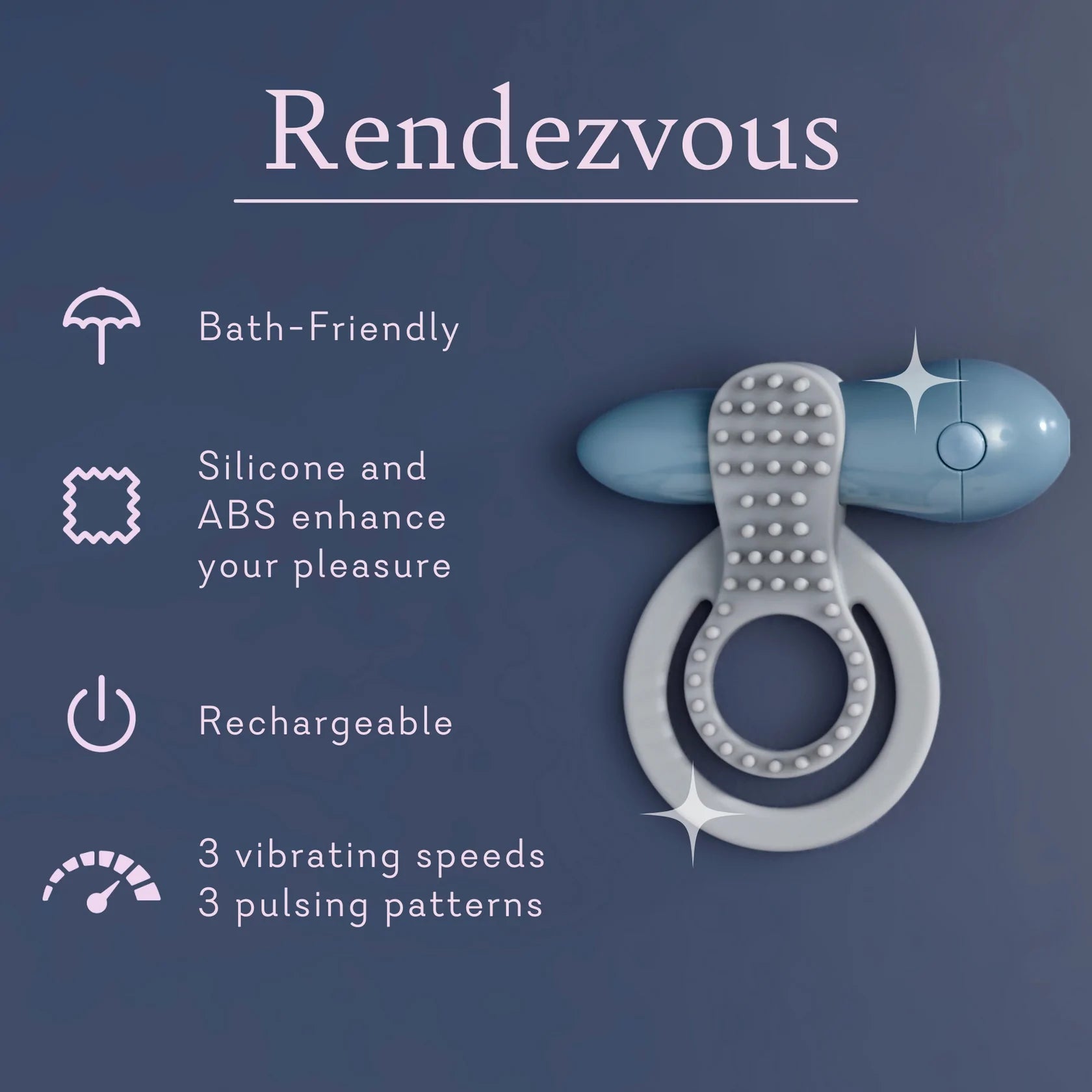 Rendezvous -Double Ring for Couples VALGINA.com Rendezvous -Double Ring for Couples VALGINA.com