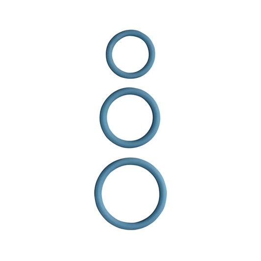 Silicone Penis Ring Set - BACK IN STOCK!