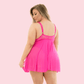 Twice As Nice - Teddy Babydoll Hybrid Lingerie - 6 LEFT! - VALGINA.com