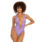 Friends With Benefits - Lavender - Purple Scalloped Teddy Lingerie - 4 LEFT! - VALGINA.com