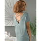 Euforia - Leto Cutout Tee - Bamboo Pajama - IN STOCK - 3 LEFT! - VALGINA.com