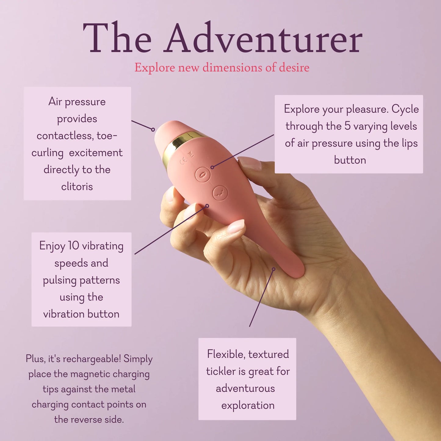 The Adventurer - BEST SELLER! - IN STOCK - 32 LEFT! - Pure Romance