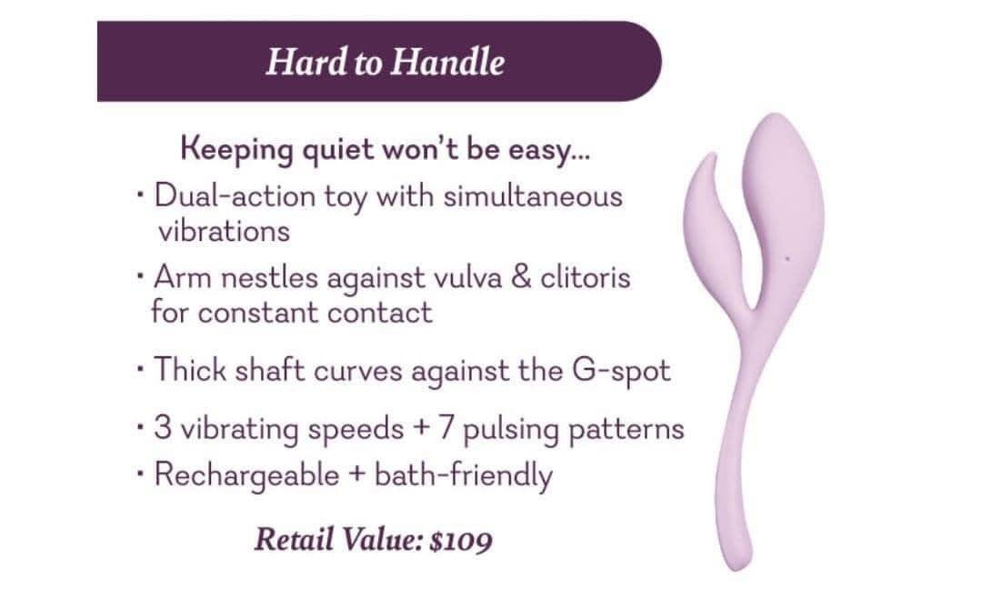 Hard To Handle - IN STOCK - 6 LEFT! - Pure Romance