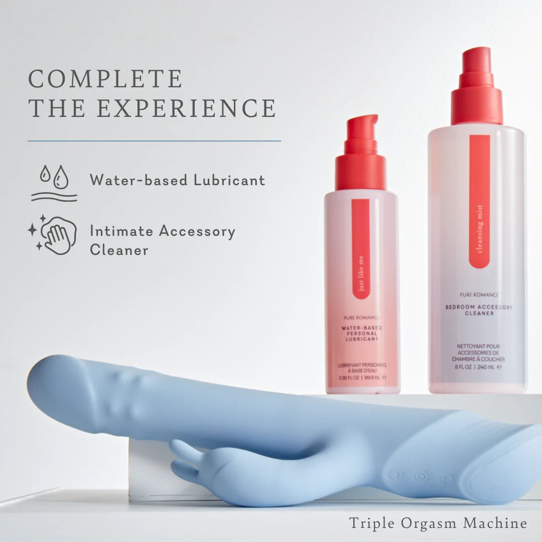 Triple Orgasm Machine “Tom” Thrusting Vibe - 1 LEFT!